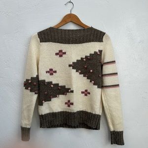 Vintage Pom Pom Sweater New Expressions by Bobbie Brooks